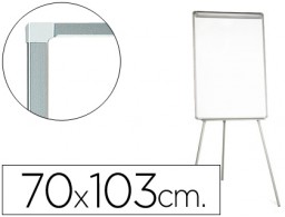 Pizarra blanca de reunión Q-Connect 82,5x61cm. acero lacado